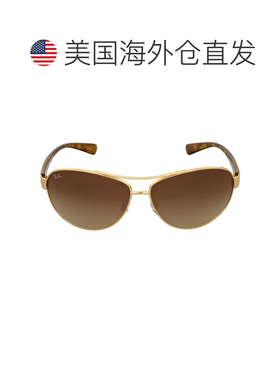 自营ray-banRay Ban Brown渐变飞行员男士太阳镜RB3386 001/13 67
