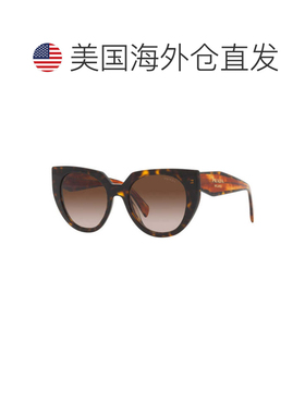 自营pradaPR14WS 2AU6S1哈瓦那/棕色渐变-哈瓦那 美国奥莱直发