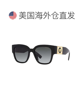 自营versaceVE4437U GB1/T3黑色/偏振灰色渐变-黑色 美国奥莱直发