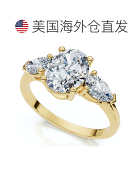 自营pompeii31 1/2Ct Oval Michelle Diamond Engagement Ring 14