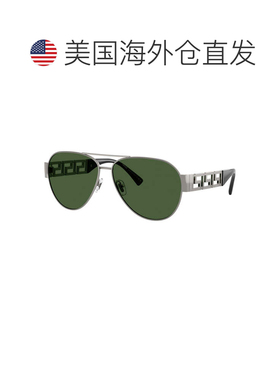 自营versaceVE2289 100071炮铜/深绿色-枪金属 美国奥莱直发