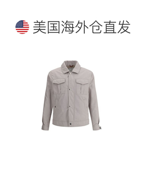 自营Brunello Cucinelli Polyamide Men's Coat - white 美国奥莱