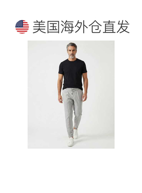 自营Peserico Linen Casual Men's Pants - gray 美国奥莱直发