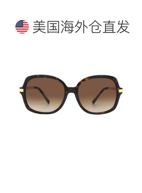 自营Michael Kors Adrianna II Brown Gradient Rectangular Ladi