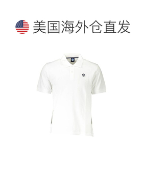 自营North Sails Cotton Men Men's Polo - white 美国奥莱直发