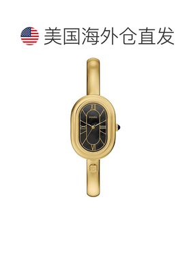 自营Fossil Women's Sloan Black Dial Watch - black 美国奥莱直