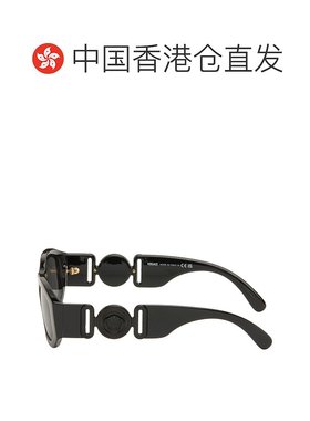 1h可退 香港直邮潮奢 versace 范思哲 男士 黑色 Medusa Biggie