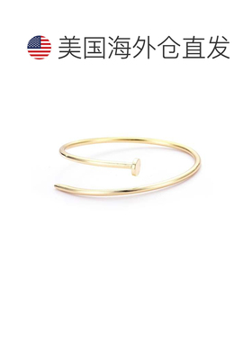 自营adorniaGold Plated Thin Nail Cuff - gold 美国奥莱直发