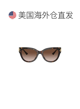 自营jimmy choo0jc5018u Cat-Eye Sunglasses - brown 美国奥莱直