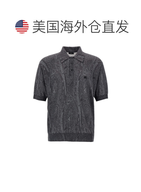 自营Etro Men's Paisley Polo Shirt - multicolor 美国奥莱直发