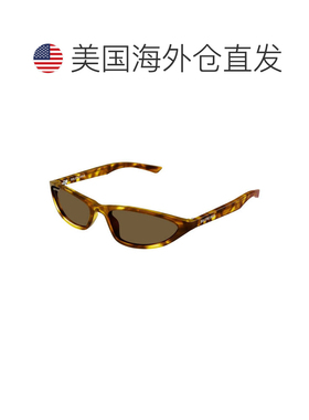 自营balenciagaBb0402s猫眼太阳镜-橙色 美国奥莱直发
