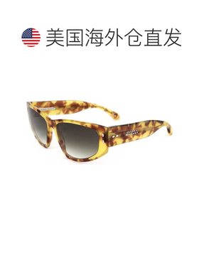 自营Isabel Marant女式57毫米灰色太阳镜-哈瓦那蜂蜜色 美国奥莱