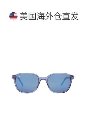 自营ray-banRay Ban Leonard Blue Mirror Square Unisex Sunglas