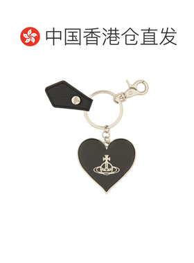香港直邮钥匙扣 MIRROR HEART 黑色