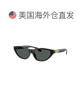 自营versaceVE4491U GB1/87闪亮黑色/深灰色-闪亮黑色 美国奥莱直
