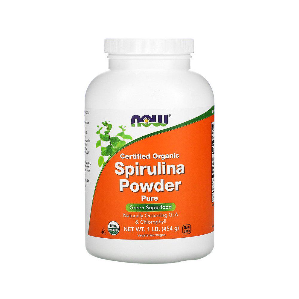 香港直发iherb now有机螺旋藻粉 天猫国际探物美国螺旋藻/藻类提取物