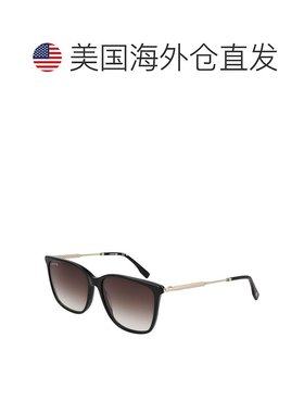 自营Lacoste Acetate Women's Sunglasses - black 美国奥莱直发