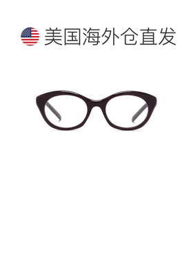 自营givenchyGv50108i大胆金色细节超大号圆形太阳镜-黑色 美国奥