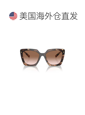 自营prada0pr 23zs Oversized Square Frame Tortoiseshell Sungl