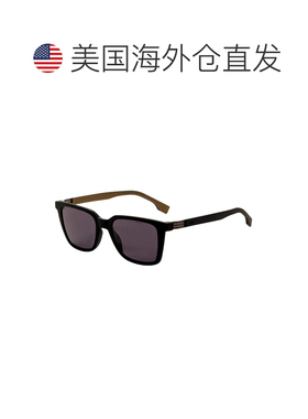 自营Hugo Boss男士53毫米黑色米色太阳镜BOSS1574-S-0WM-53-黑色