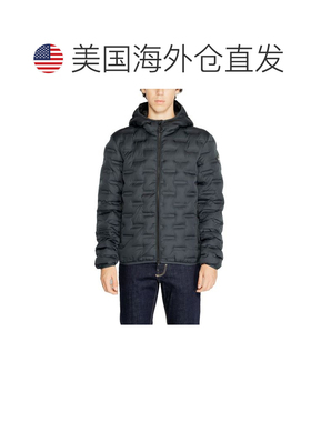 自营Replay Polyester Full-Length Men's Jacket - blue 美国奥