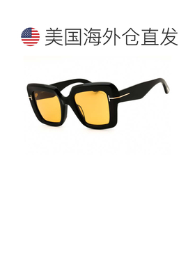 自营tom fordFT1157-F 01E闪亮黑色/棕色-闪亮黑色 美国奥莱直发