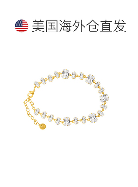 自营Bruno Magli Pasqualina Gold Bracelet, Diamante - white
