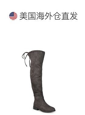 自营 journee collectionJournee Women's Mount Boot - grey 美