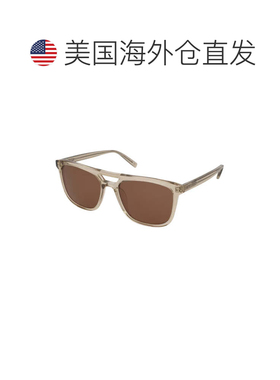 自营saint laurentSL455 004黄色/棕黄色 美国奥莱直发