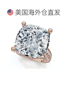 自营pompeii3Certified 16Ct Cushion Diamond Engagement Ring 1