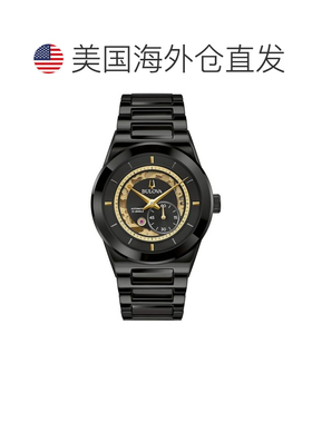 自营Bulova Men's Millennia Black Dial Watch - black 美国奥莱