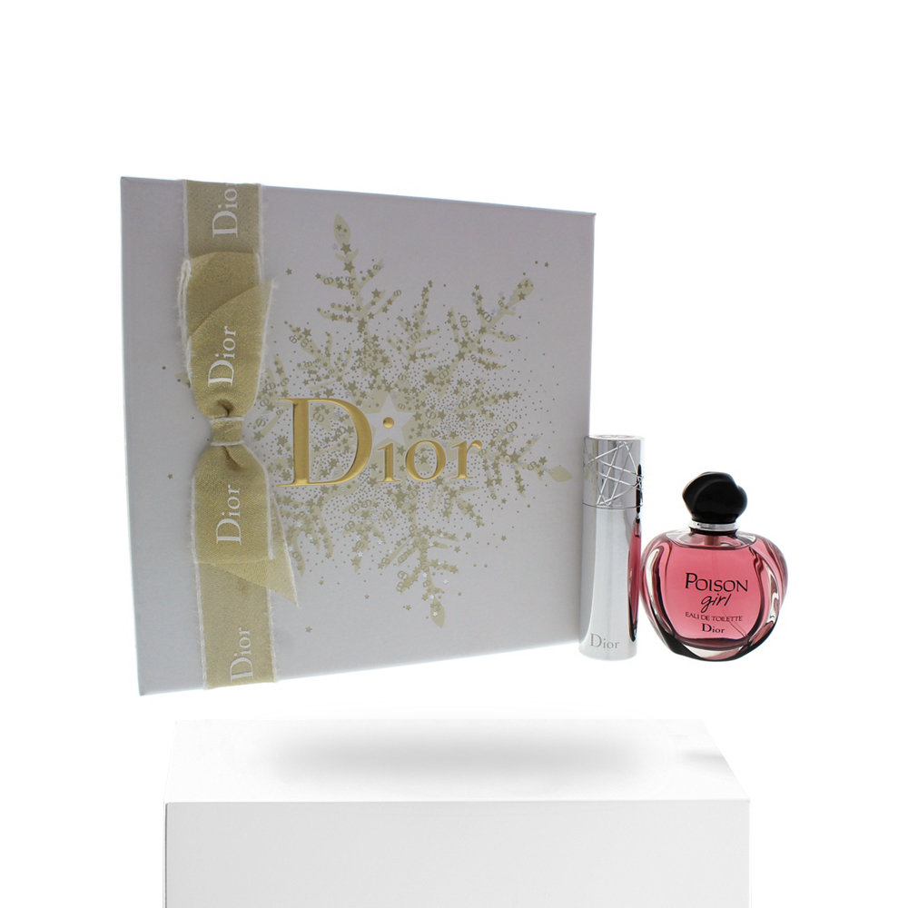 天猫国际美国直购美国直邮Dior迪奥PoisonGirl毒药女孩女淡香水100ml+10ml礼盒套装3