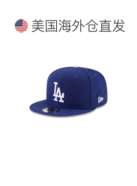 自营new era洛杉矶道奇队基本颜色950 Snapback帽子-蓝色 美国奥
