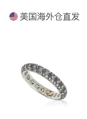 自营Suzy Levian Yellow Sapphire & Diamond Accent Pave Eterni