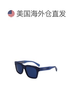 自营 salvatore ferragamo菲拉格慕男士经典标志56mm太阳镜-蓝色