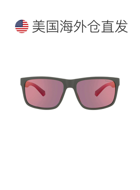 自营polaroid宝丽来偏光橙色渐变镜方形男士太阳镜PLD 2149/S 0TB