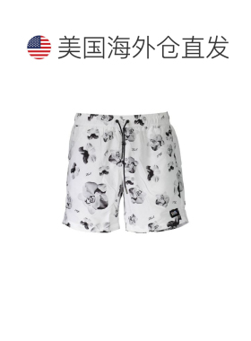 自营Karl Lagerfeld Polyester Men's Swim Men's Boxer - white