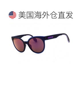 自营adidasOR0068 91Z哑光蓝色/紫色渐变色镜子-哑光蓝色 美国奥