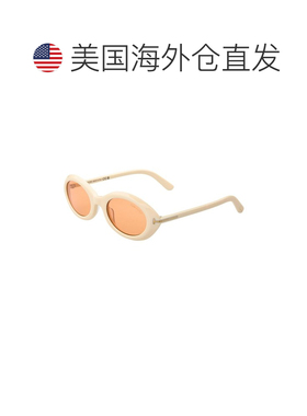 自营Tom Ford女士51mm太阳镜-棕色 美国奥莱直发