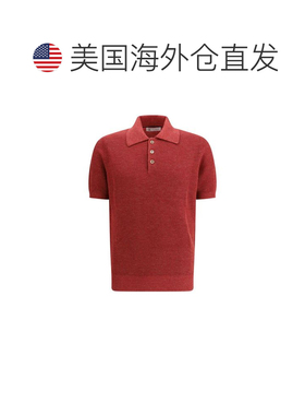 自营Brunello Cucinelli Cotton Polo Men's Shirt - multicolor