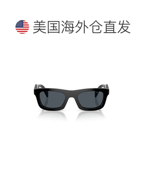 自营prada0pr C06s Black Acetate Sunglasses - grey 美国奥莱直