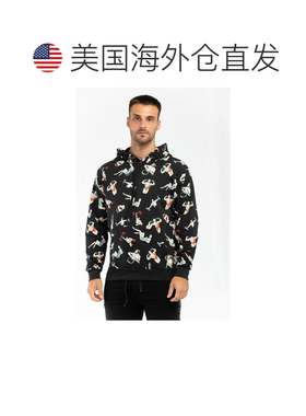 自营Moschino Cotton Men's Sweatshirt - black 美国奥莱直发