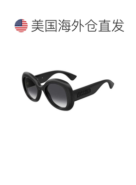 自营moschinoMOS162/S 0807 9O黑色/灰色渐变-黑色 美国奥莱直发