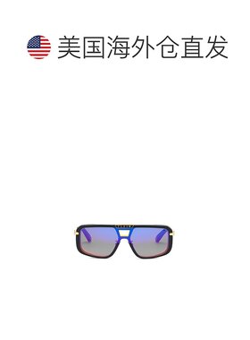 自营 philipp plein长方形Plein Legacy+NFT太阳镜-黑色/银色 美