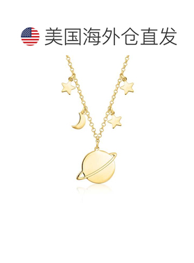 自营Ross-Simons Italian 18kt Gold Over Sterling Celestial Ne