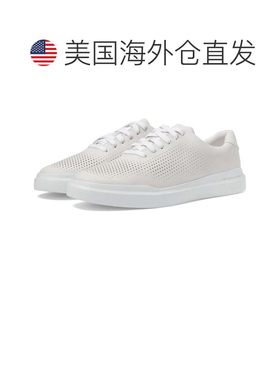 自营Men's Cole Haan GrandPrÃ¸ Rally Laser Cut C31436-100 Sne