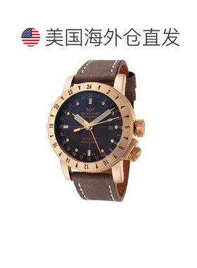 自营Glycine Men's Airman Contemporary Bronze GMT 44mm Automa