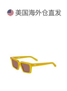 自营Off-White Sunglasses Square Full Rim, Shiny Grey Frame A