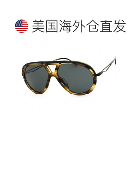 自营emporio armaniEA4242U 621287亮棕色条纹/黑色/深灰色-亮棕/