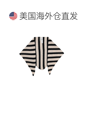 自营paul smith条纹羊羔毛围巾-中性色 美国奥莱直发